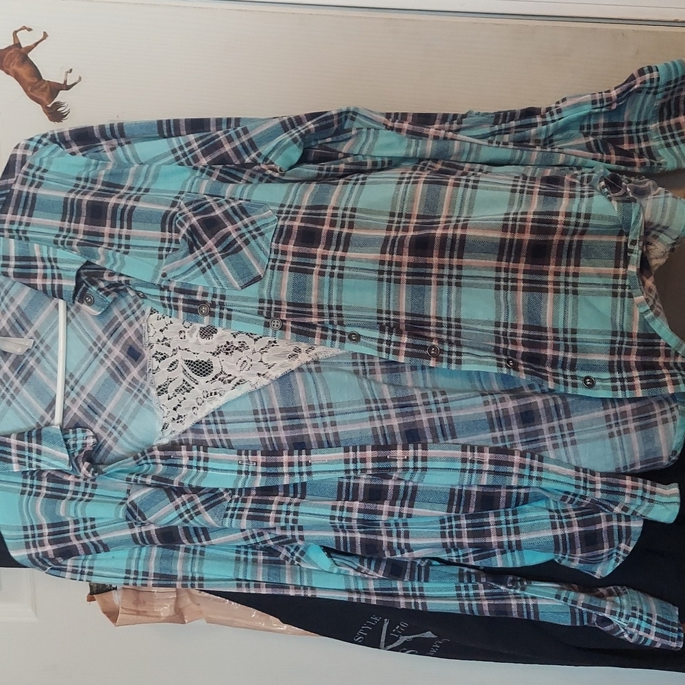 Long sleeve women's flannel
